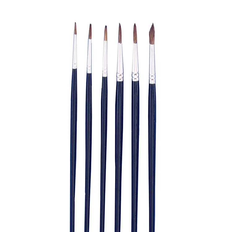 BRUSH - FLUX W/WOOD HANDLE - #1