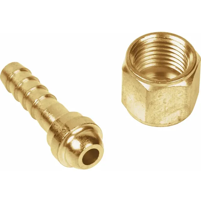 HOSE CONNECTOR - RIGHT HAND TREAD (OXYGEN) - 9/16" FOR 3/16" ID. HOSE