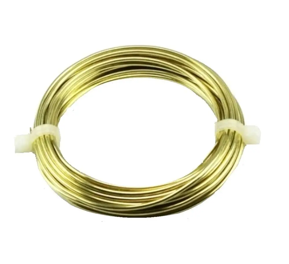 [43-527] BRASS BINDING WIRE 30g 1oz
