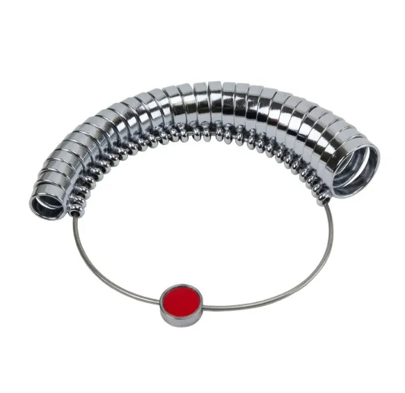 [GAU-25300] WIDE BAND RING SIZER FINGER GAUGE STANDARD SIZES