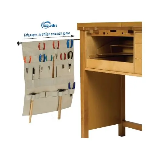 [13-0903] BENCH APRON SPACE SAVING ORGANIZER