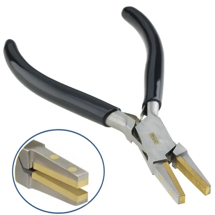 BRASS LINED FLAT NOSE PLIERS