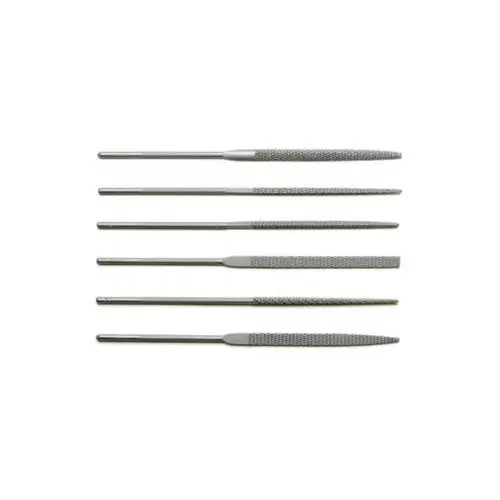 [33-922] FILES - WAX - SET x 6 PC - 5-1/2" (14CM) LENGTH - EUROPEAN MADE