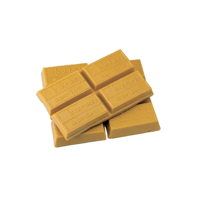 [21-0804] CASTALDO INJECTION WAX BLOCK - GOLD 1Lb