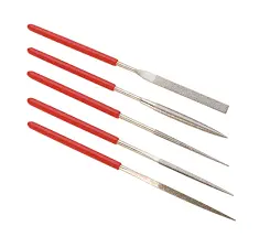 DIAMOND-COATED NEEDLE FILES 5 PC SET