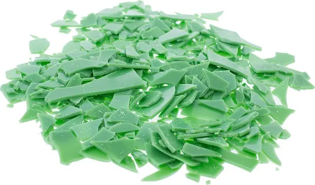 [21-454-2] INJECTION WAX - TUF GUY GREEN - 1LB PACKAGE