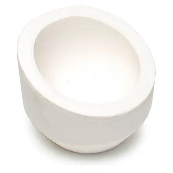 [22-795] HI-BACK MELTING DISH CRUCIBLE 20oz