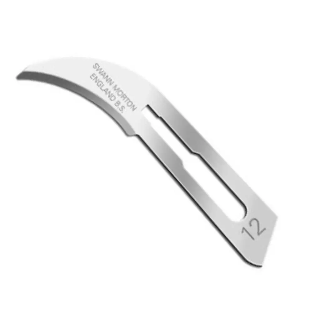 [39-259-1] KNIFE BLADES - CURVED #12 - 5/PKG