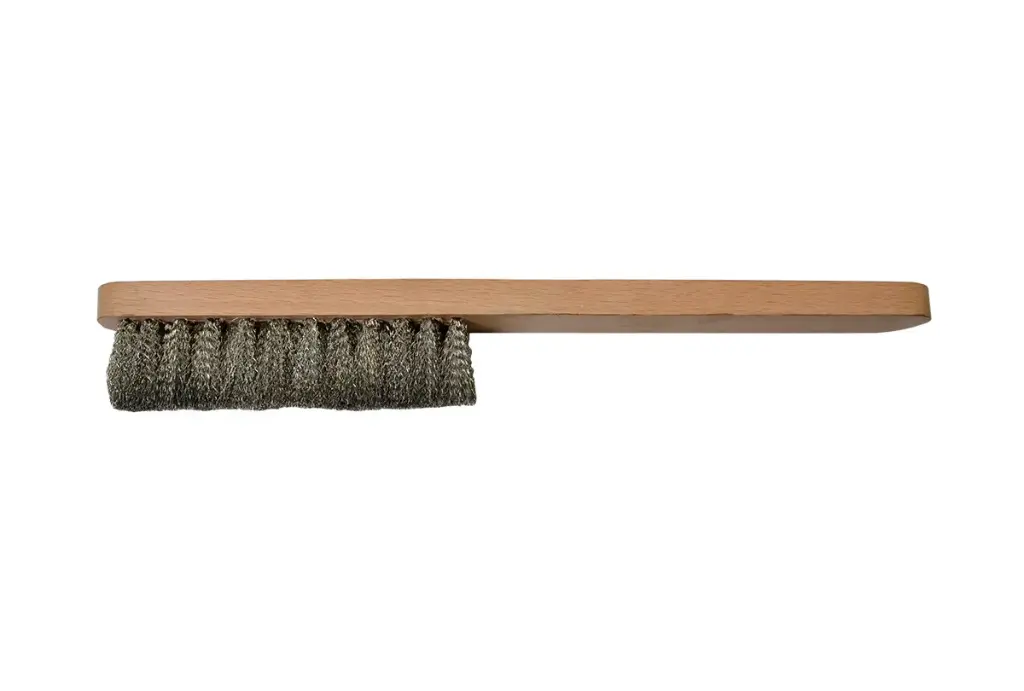 [16-350] STEEL SCRATCH HAND BRUSH 4 ROW