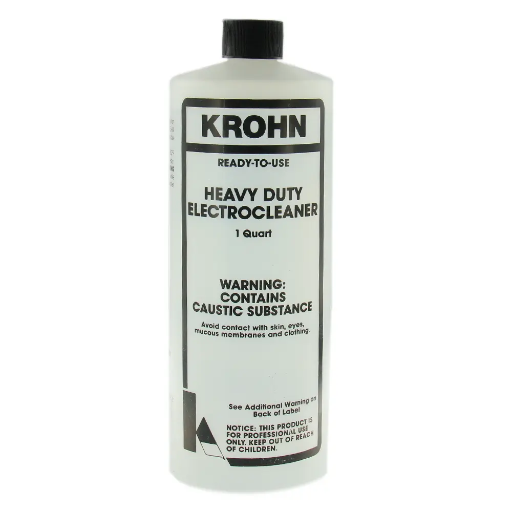 [45-0312] KROHN'S ELECTROCLEANER 1 QT BOTTLE