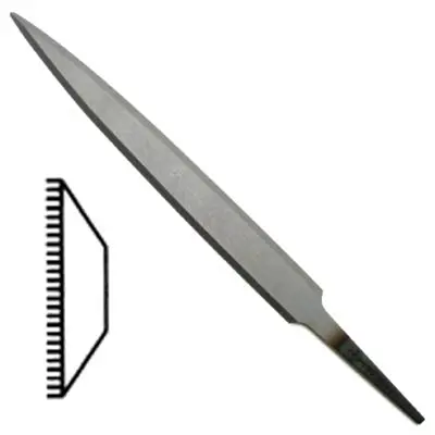 [31-027] HAND FILES - BARRETTE 6" (CUT 00)