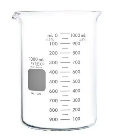 [45-640] PYREX BEAKER (600ML)