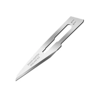 [39-258-1] KNIFE BLADES - STRAIGHT #11 - 5/PKG