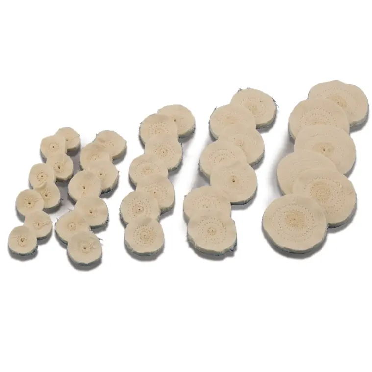 [17-615] MINIATURE FINEX MUSLIN BUFFS 12PK (7/8" X 16)