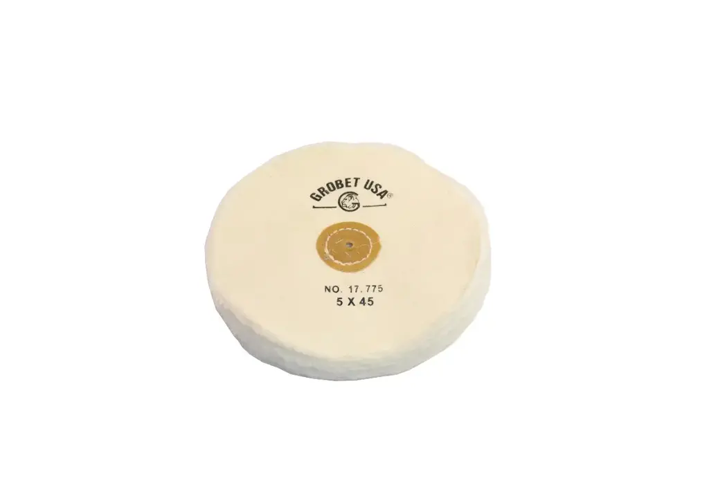 [17-775] FINEX LOOSE MUSLIN LEATHER CENTER BUFFS (5" X 45)