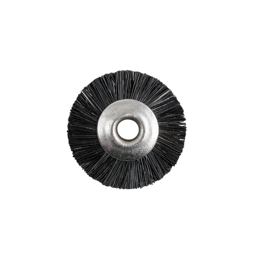 [16-673] UNMOUNTED WHEEL BRUSH 1/8" HOLE 12PK - STIFF (1")