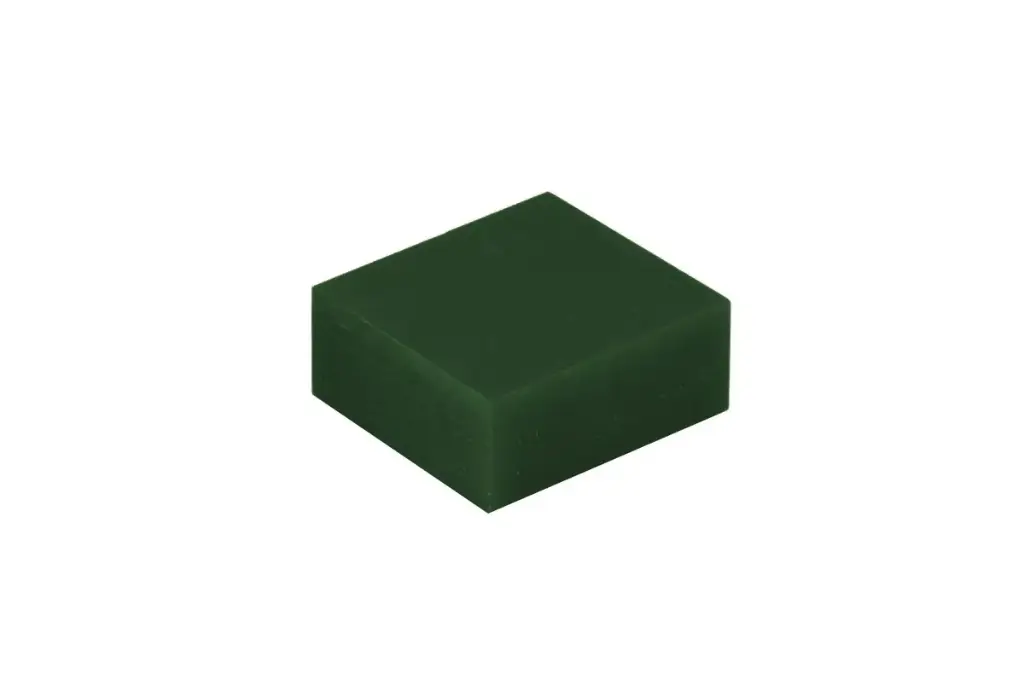 [21-02755] MATT WAX 1/2 LB BLOCK & SLICES (Solid Block, Green)