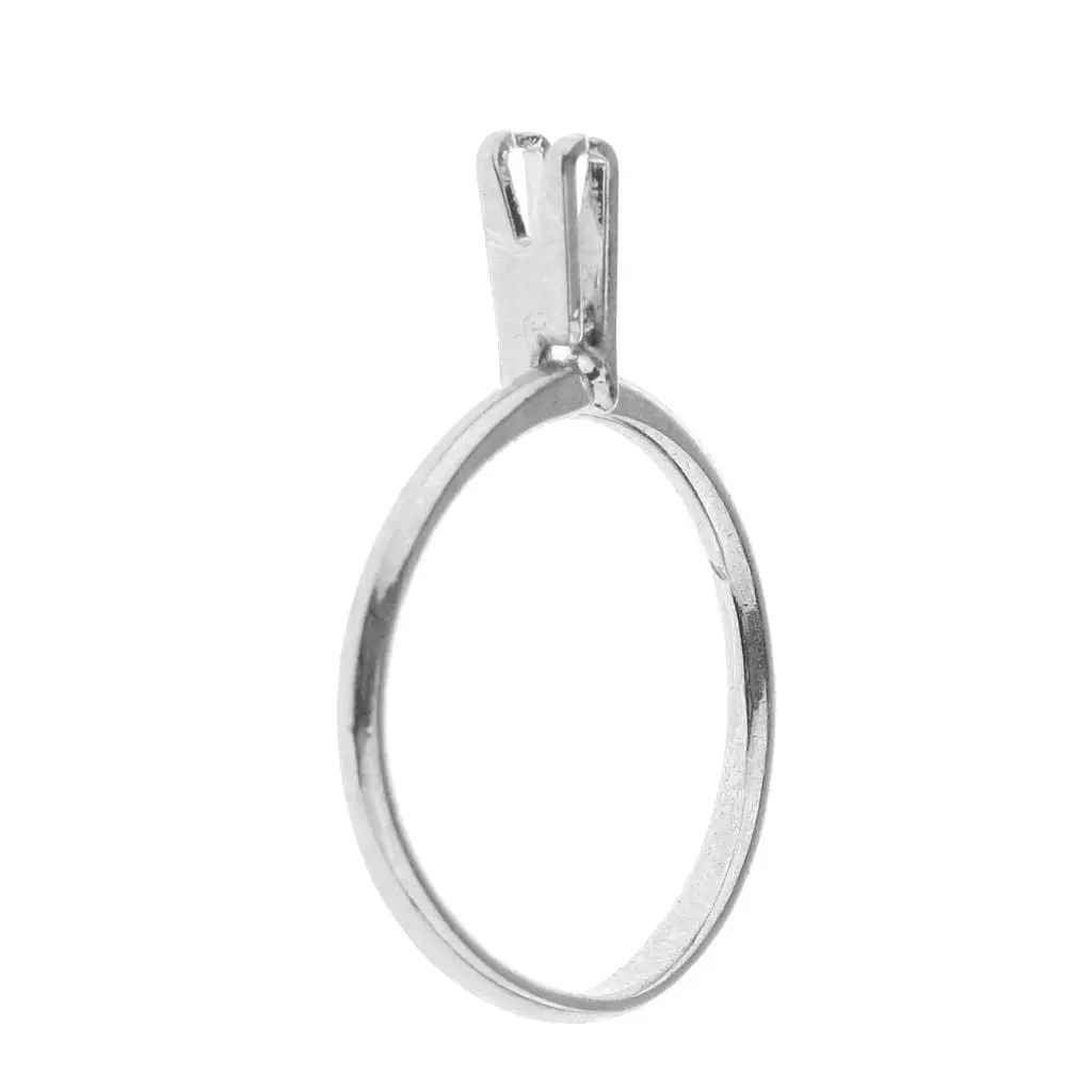 [35-102] DISPLAY RING - SILVER COLOUR (Economy)