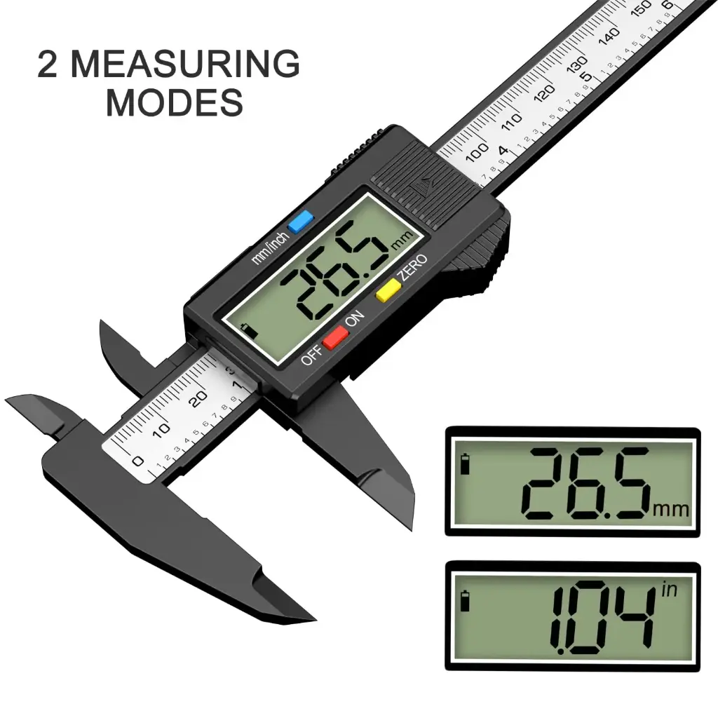 [‎KTL018] DIGITAL PLASTIC CALIPERS 0.1mm ACCURACY