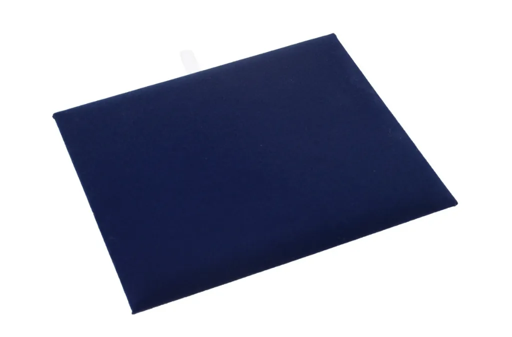 [65-541BL] VELVET JEWELLERY DISPLAY PADS (Half (7-3/4" x 6-3/4"), Navy)