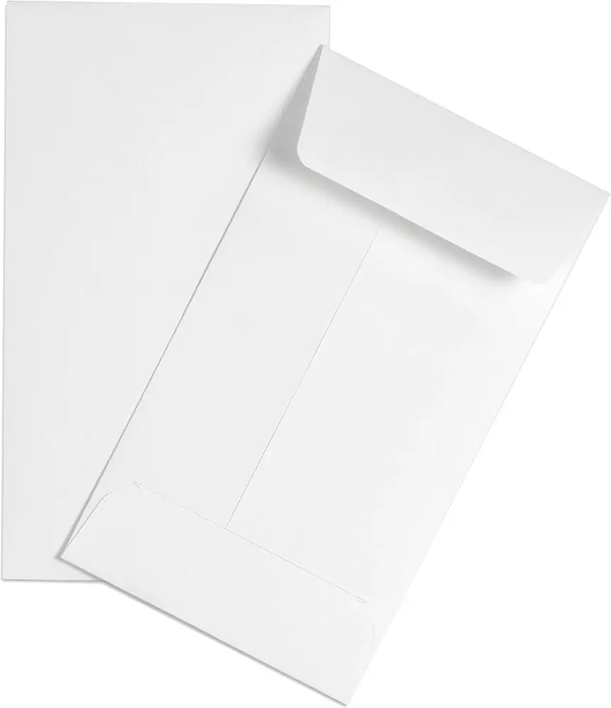 PLAIN WHITE ENVELOPE 100PK