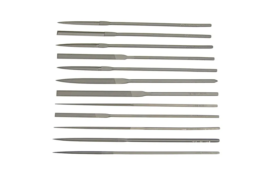 ESCAPEMENT FILE ASSORTED SHAPES 5PC SET CUT 4