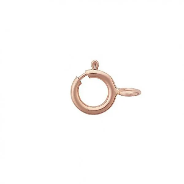 14K ROSE GOLD SPRING RING CLASP - 5.00MM