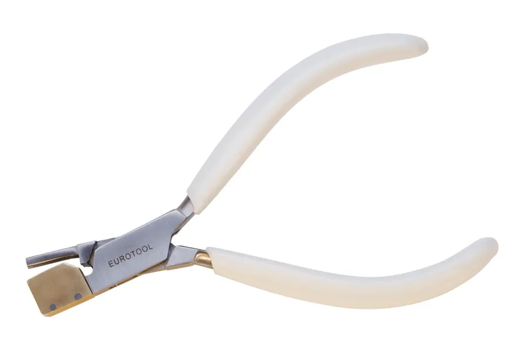 BOW CLOSING PLIERS WITH BRASS JAW