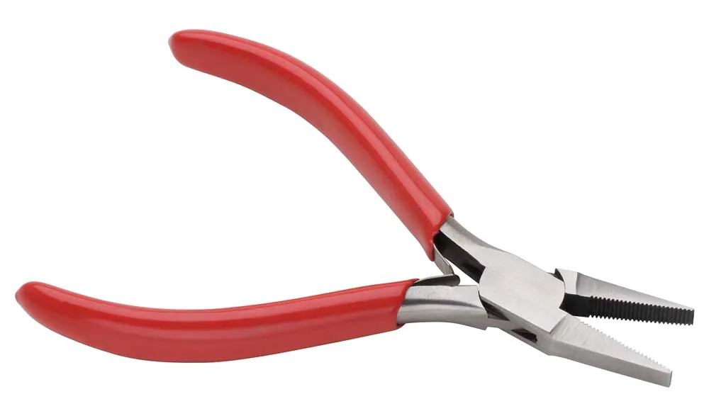 SERRATED FLAT NOSE PLIERS