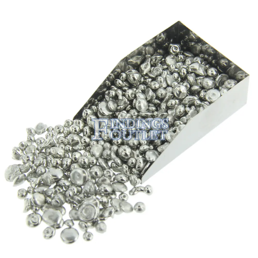 10K WHITE CASTING & HANDMADE ALLOY