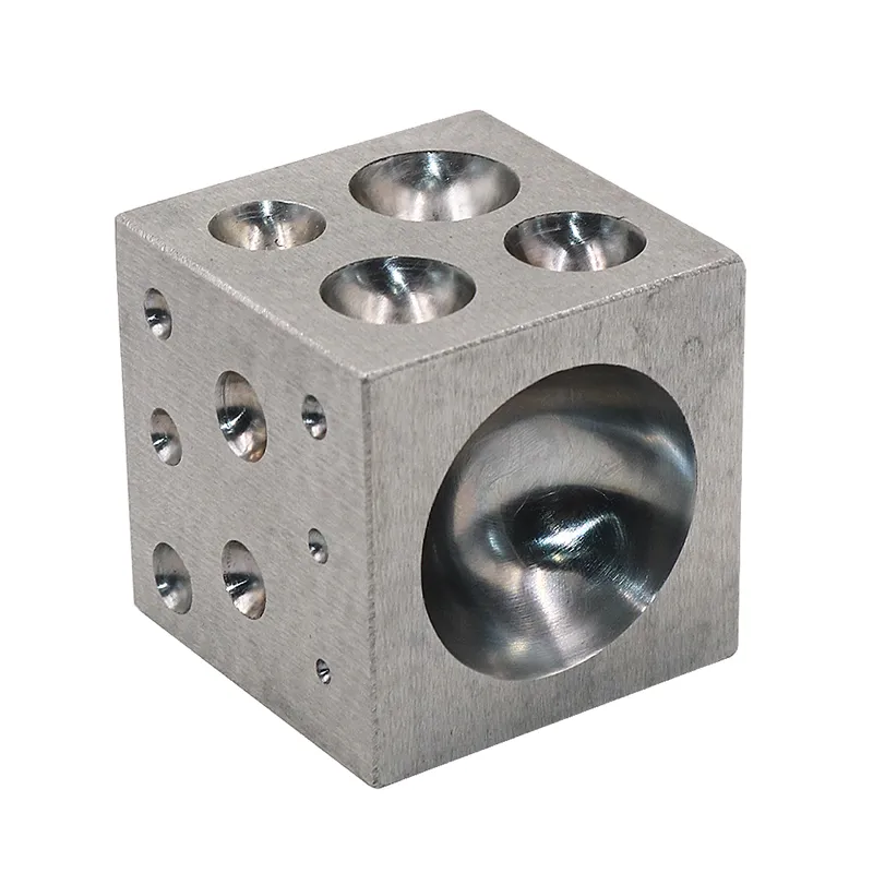 [FBFC0018] STEEL DAPPING BLOCK 2" x 2" x 2"