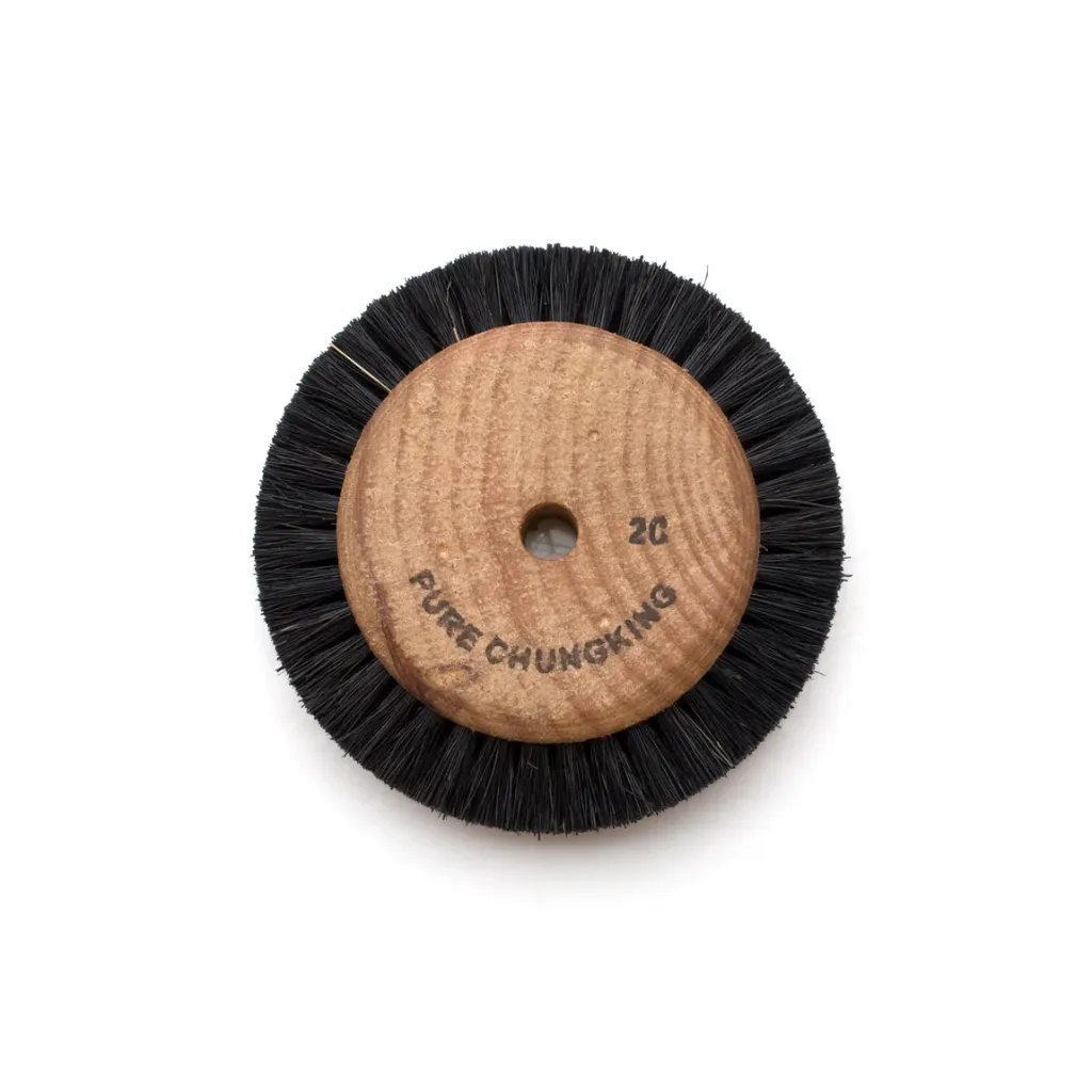 [0051-0278] ORO WOOD HUB BRUSH - 2 ROW