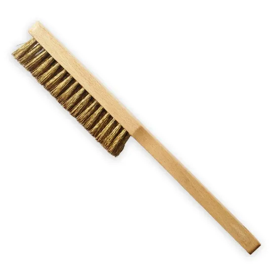 [BUFB0331] JYBS WOODEN HANDLE BRASS BRUSH