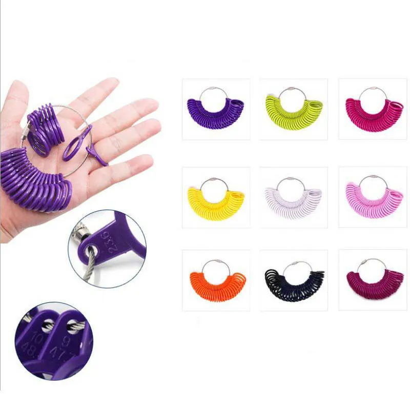 JYBS PLASTIC FINGER RING SIZER 0-13