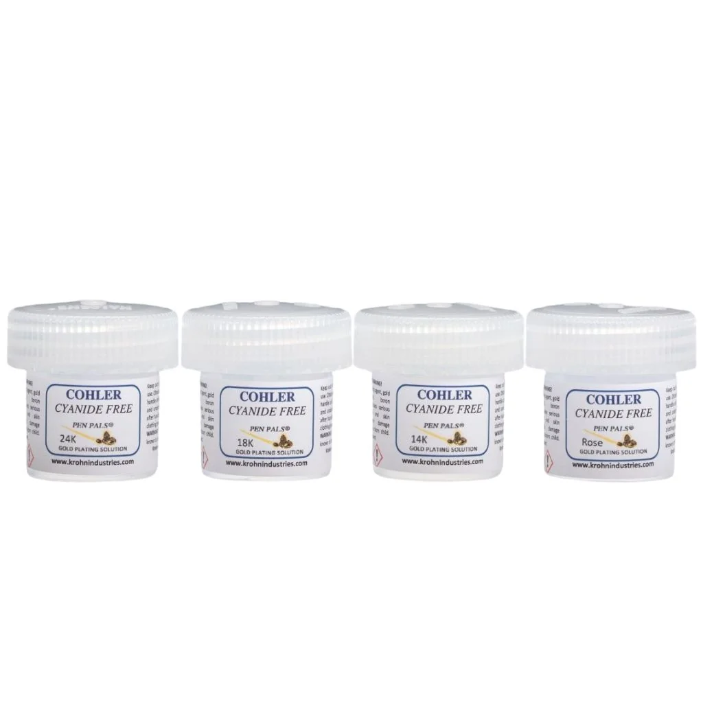 Cohler EarthCoat™ CYANIDE FREE 1/4g PEN PLATING SOLUTIONS