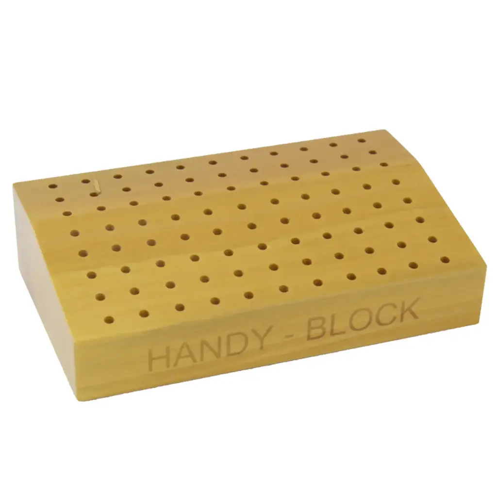 [19-926-2] HANDY BLOCK WOODEN BUR STAND