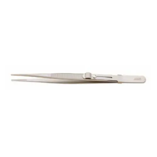 [57-0965] TWEEZERS - DIAMOND FINE W/ SLIDE LOCK