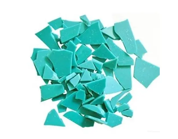 [21-453-2] INJECTION WAX - AQUA GREEN - 1LB PACKAGE