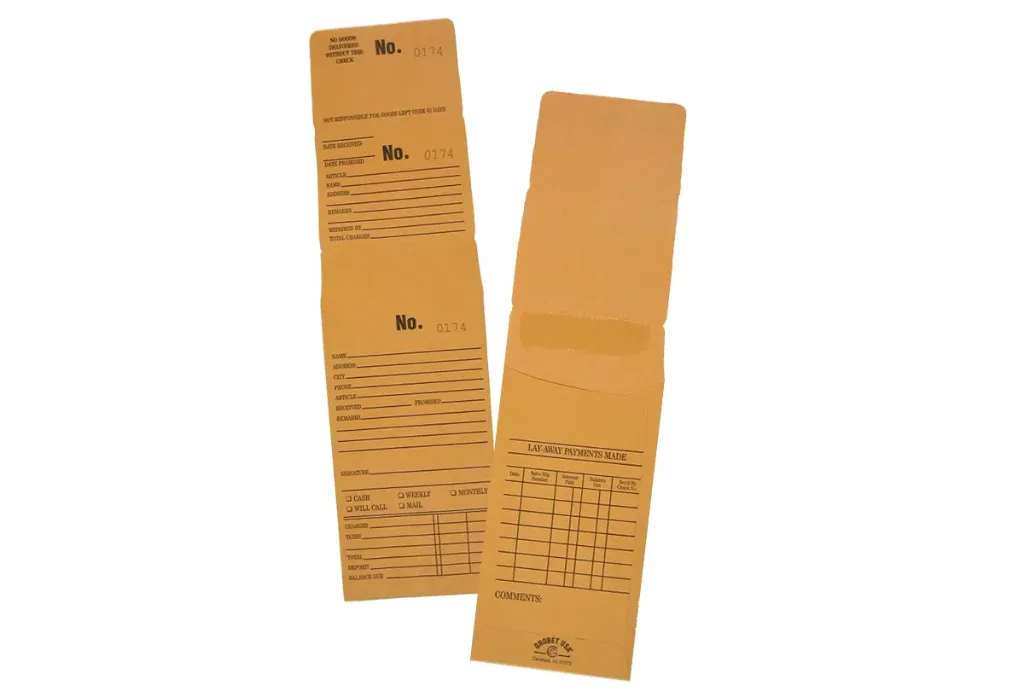 [61-157] ORIGINAL 3-PART REPAIR ENVELOPES 1000 BOX