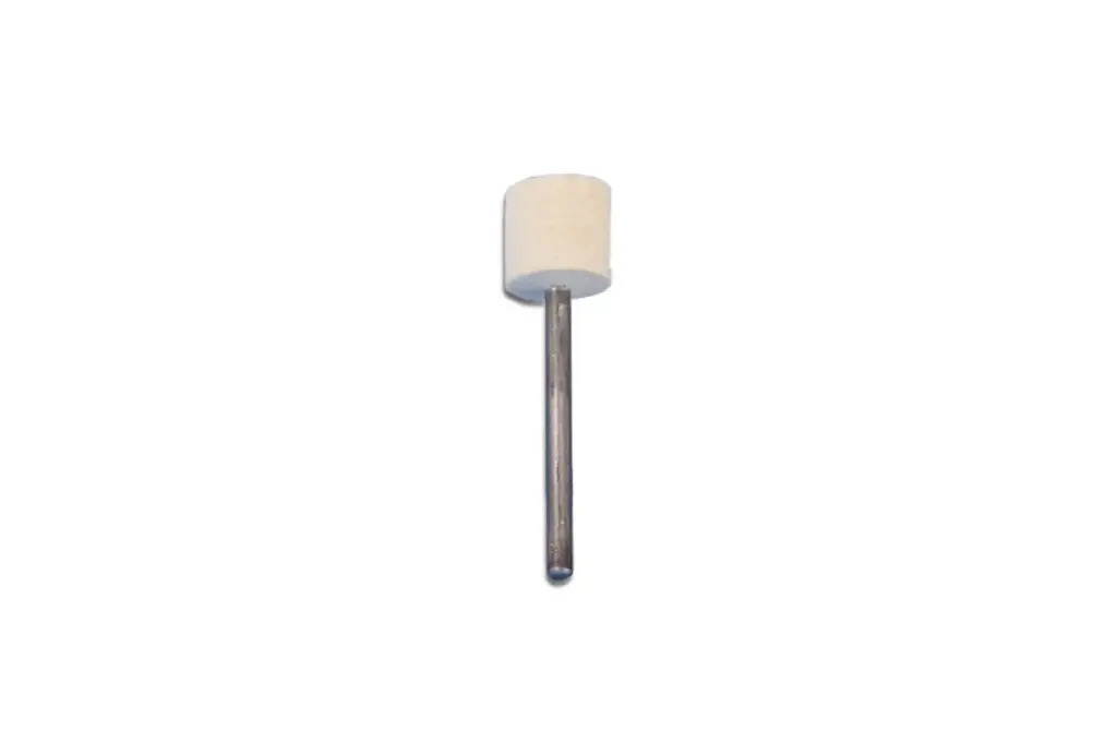 [17-232] MOUNTED FELT BUFFS CYLINDER 3/4" HARD