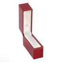 RED LEATHERETTE BANGLE BOX