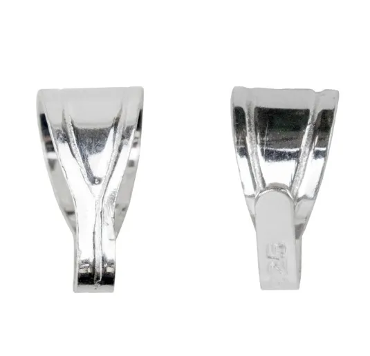 STERLING SILVER BAIL - 12.30MM LENGTH