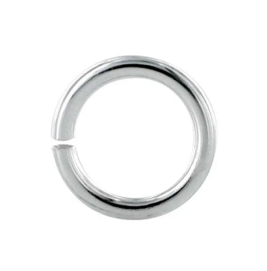STERLING SILVER JUMP RINGS 7.00 x 0.90MM