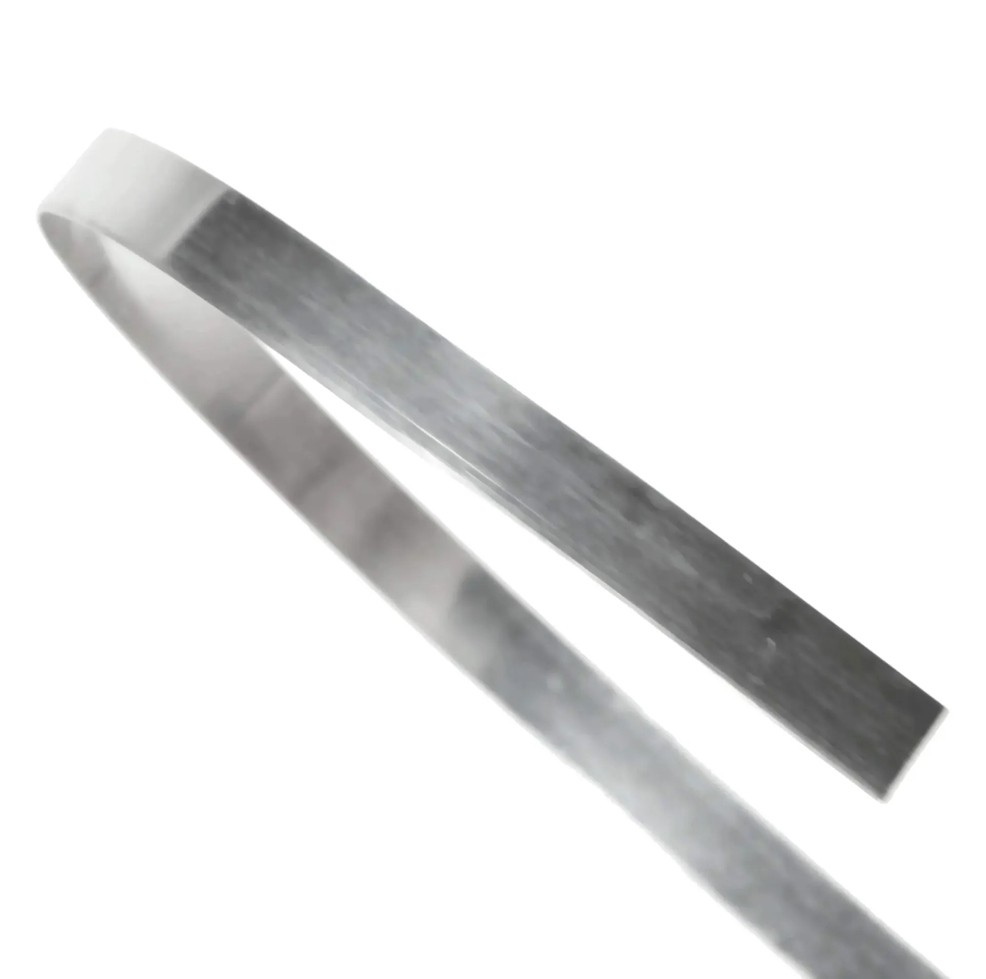 FINE SILVER BEZEL WIRE PLAIN - 10MM x 12"