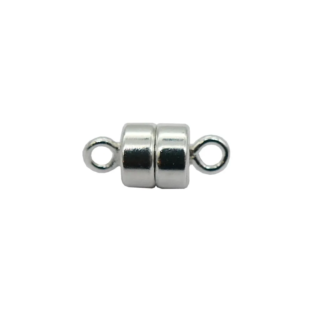 [6556S] STERLING SILVER MAGNETIC CLASP 4.50MM