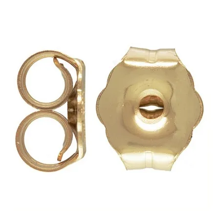 GOLD FILLED EAR NUT MEDIUM 6.30MM