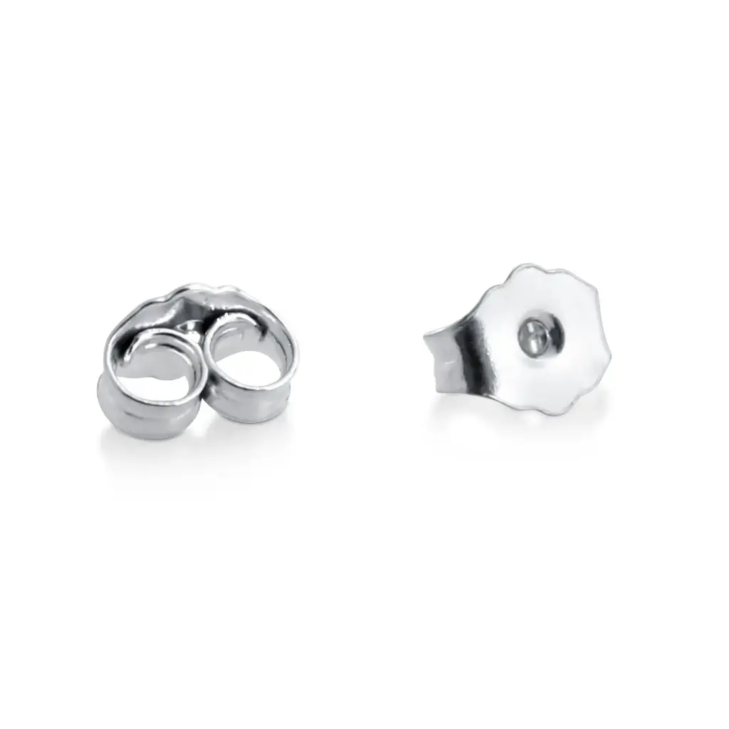 STERLING SILVER EAR NUT STANDARD 5.00MM