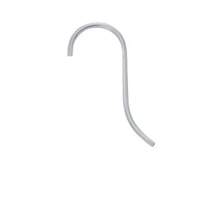 STERLING SILVER BISHOPS HOOK EAR WIRE