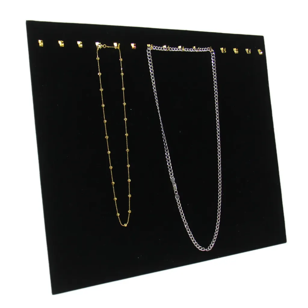 [65-560] BLACK VELVET CHAIN DISPLAY
